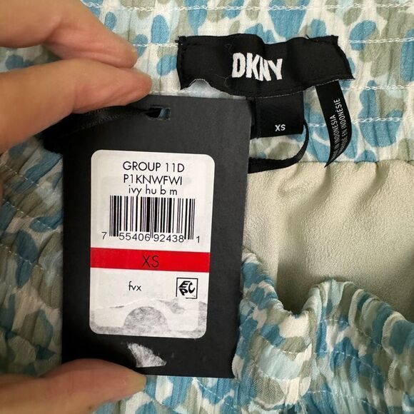 DKNY Animal Print Maxi Skirt - Size XS - Picture 8 of 9